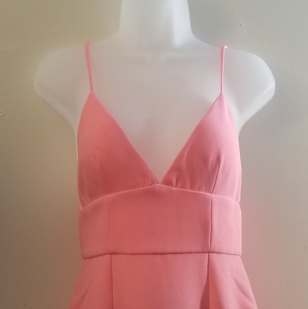 Pomelita Midi Dress Neon Pink